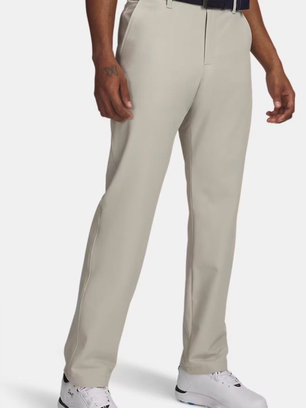 Under Armour Men's Beige UA Drive Pants, in original packaging